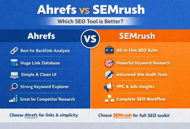 Ahrefs vs SEMrush